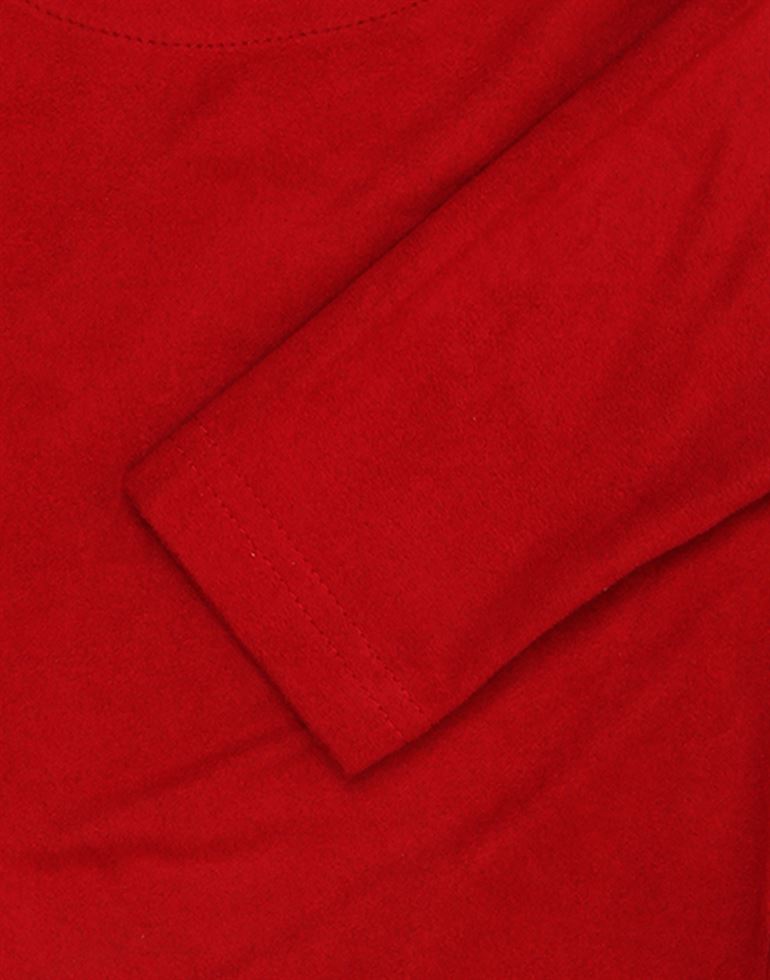 K.CO.89 Girls Casual Wear Red Shrug