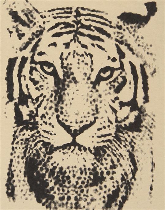 London Fog Girls Casual Wear Animal Print Top