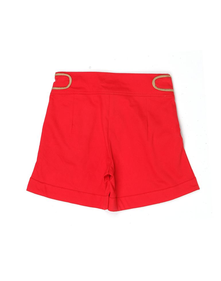 London Fog Girls Casual Wear Solid Shorts