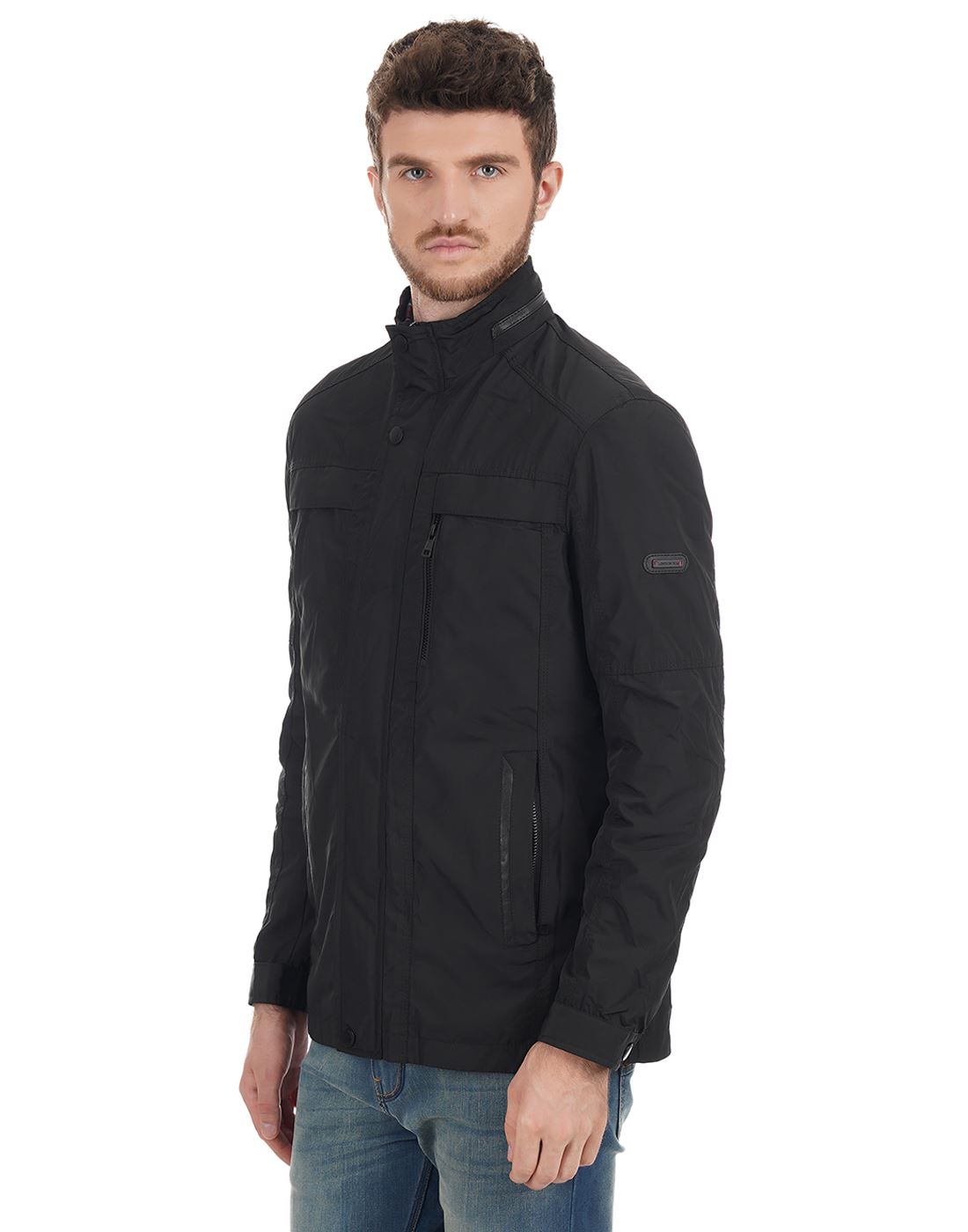 London Fog Men Solid Casual Wear Jacket