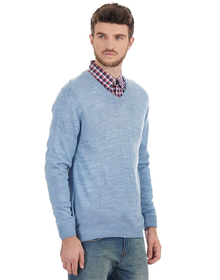 London Fog Men Solid Casual Wear Sweater