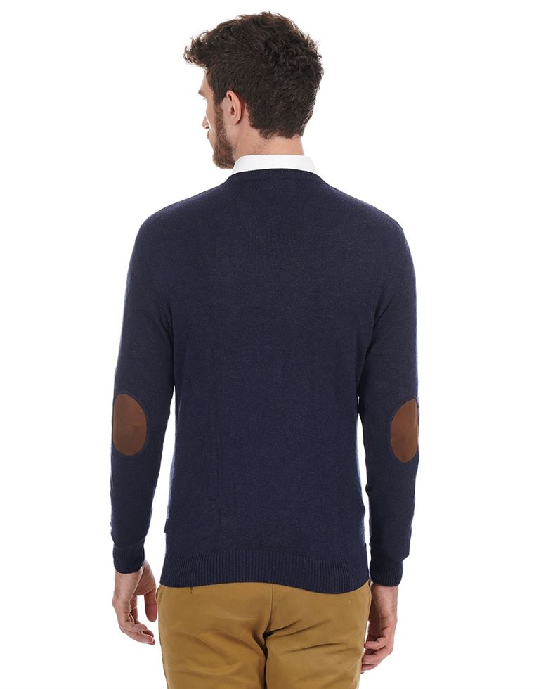 London Fog Men Solid Casual Wear Sweater