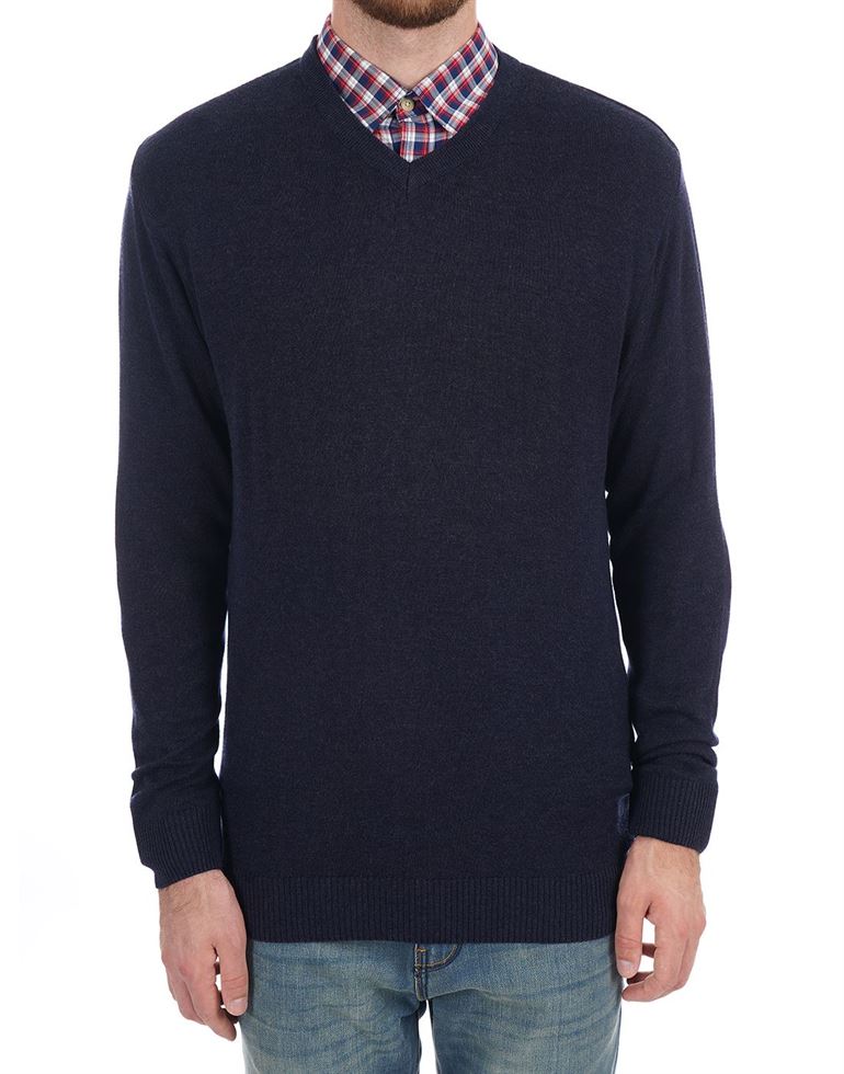 London Fog Men Solid Casual Wear Sweater