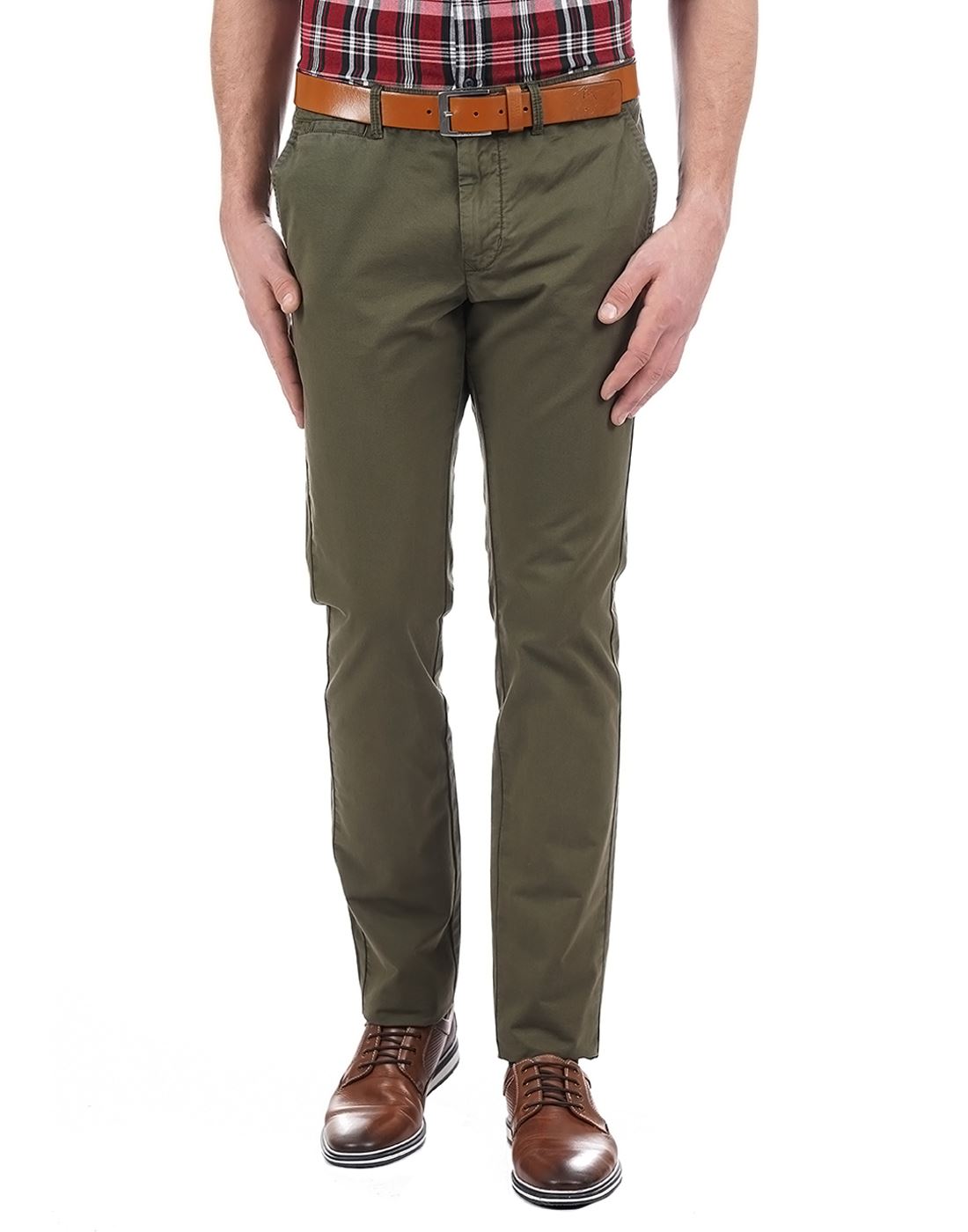 London Fog Men Casual Wear Solid  Trouser