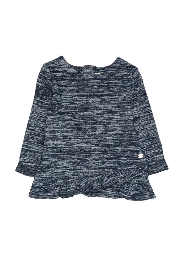 Mothercare Girls Blue Textured Top