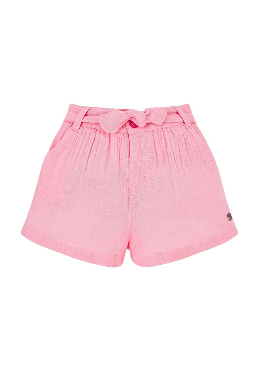 Mothercare Girls Pink Solid Shorts