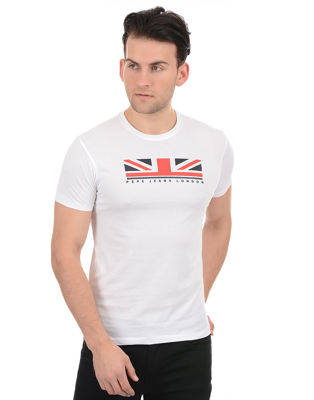 Pepe Jeans London Men Casual Wear White T-Shirt | White | 108428