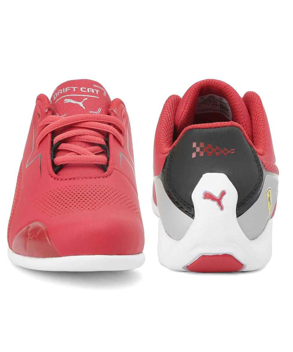 Puma Unisex Red Casual Wear Sneakers for Kids