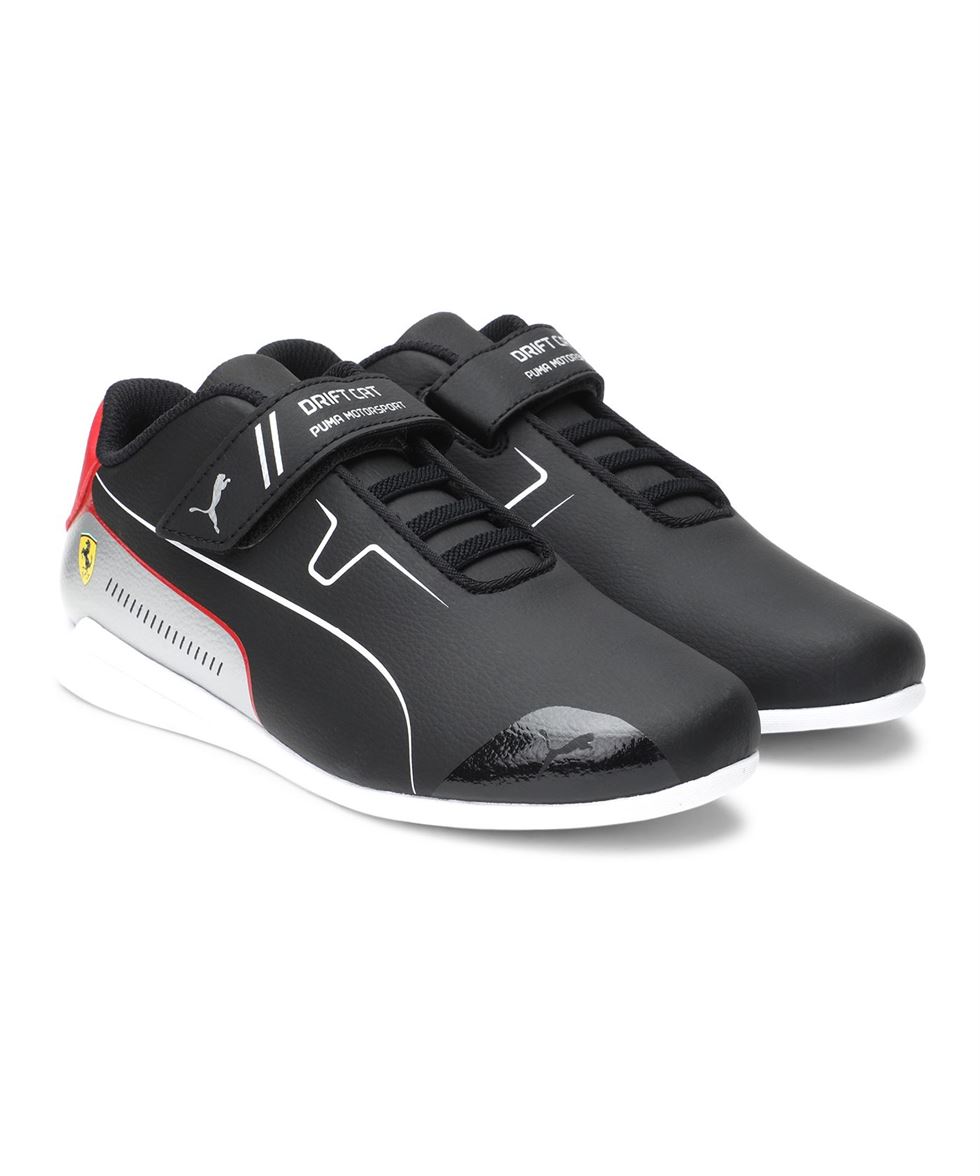Puma Unisex Black Casual Wear Sneakers for Kids
