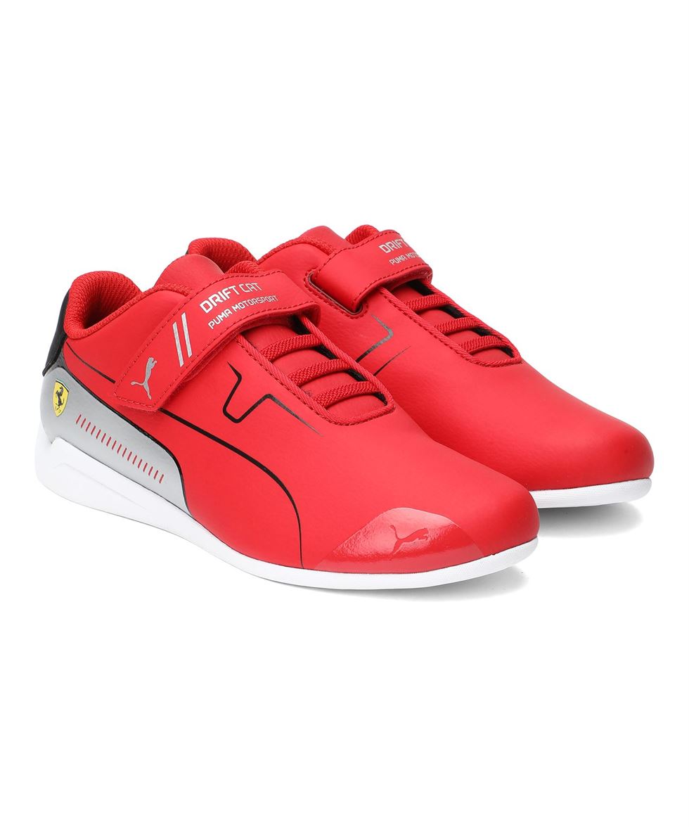 Puma Unisex Red Casual Wear Sneakers for Kids