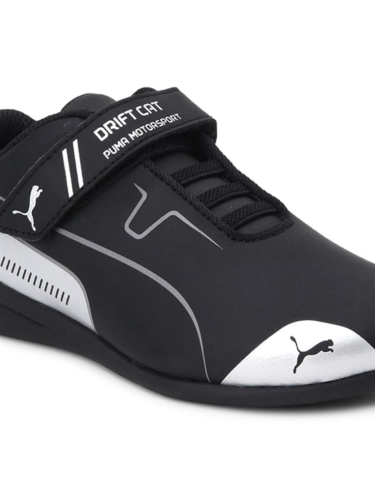 Puma Unisex Black Casual Wear Sneakers for Kids