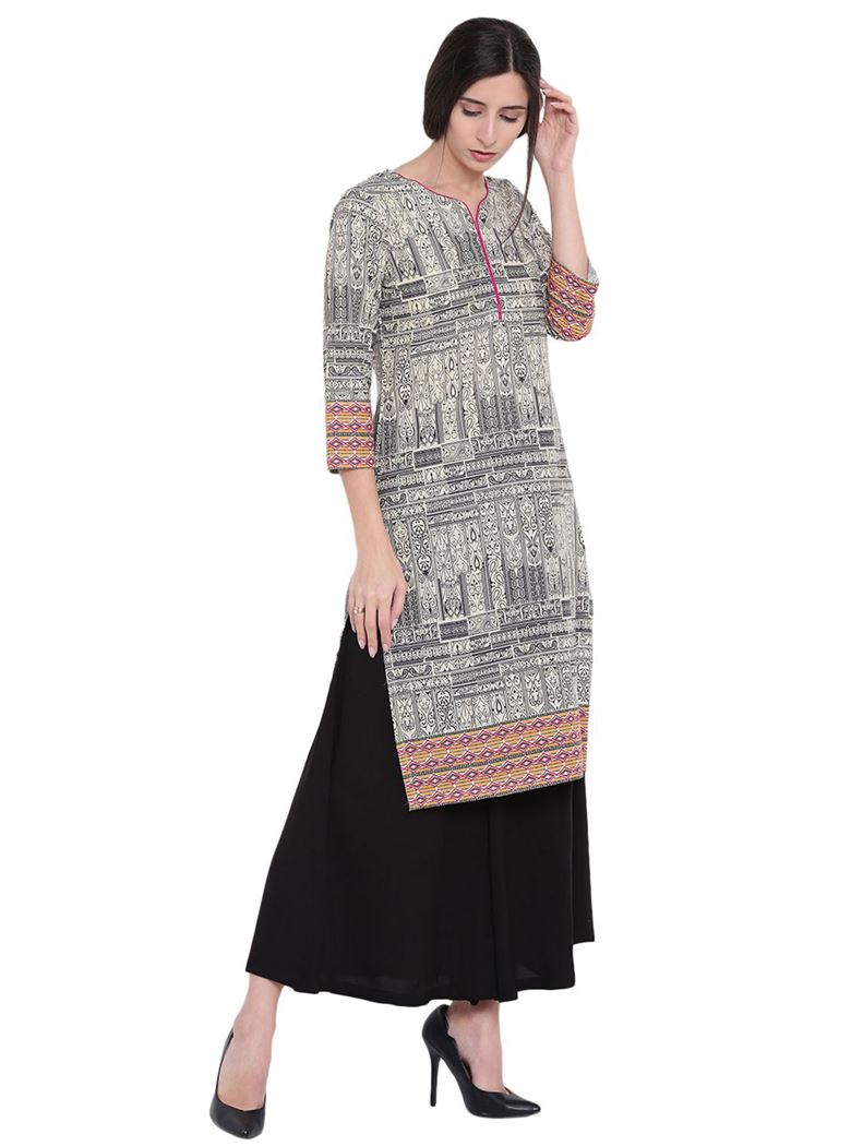 Rangriti Women Casual Wear Printed Kurta