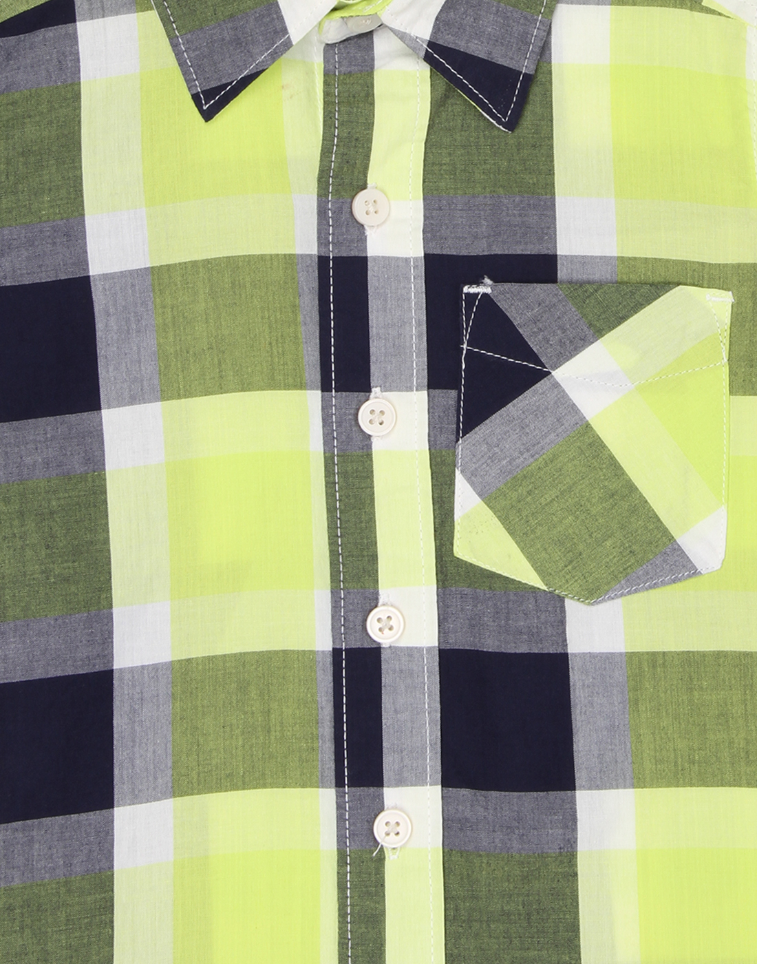 The Children's Place Boys Checkered Casual Wear Shirt