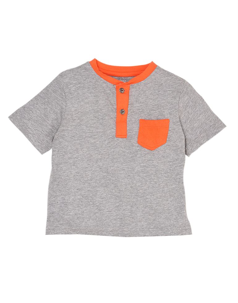 The Children’s Place Boys Casual Wear Solid T-Shirt