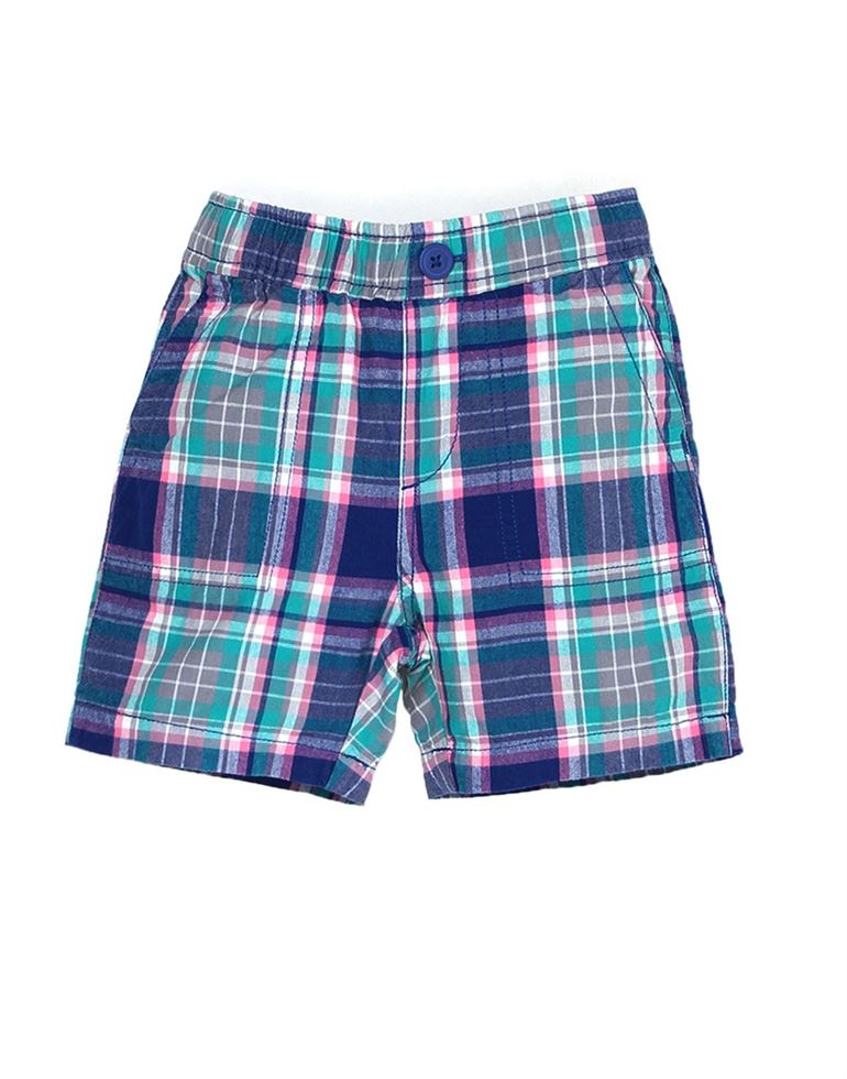 The Children’s Place Boys Casual Wear Checkered Shorts