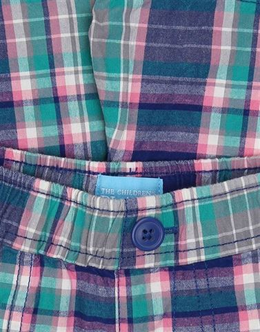 The Children’s Place Boys Casual Wear Checkered Shorts