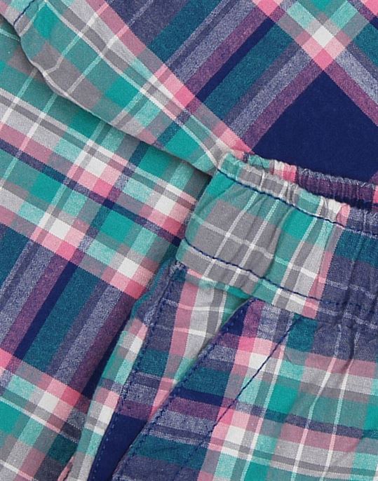 The Children’s Place Boys Casual Wear Checkered Shorts