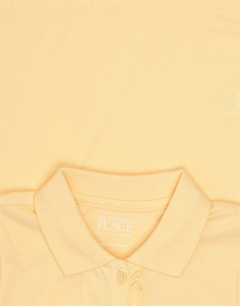The Children’s Place Girls Casual Wear Solid Polo T-Shirt