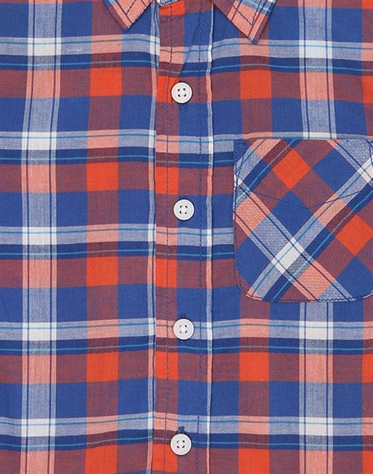 The Children’s Place Boys Casual Wear Checkered Shirt