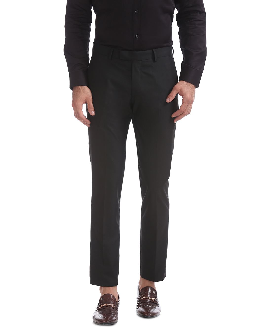 Buy online Grey Solid Flat Front Formal Trouser from Bottom Wear for Men by Us  Polo Assn for 1379 at 40 off  2023 Limeroadcom