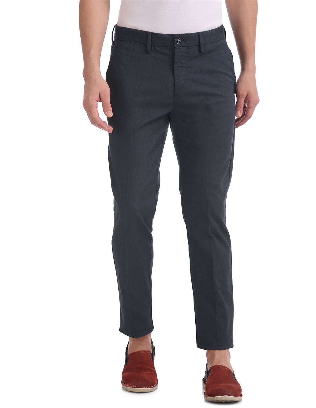 U.S. POLO ASSN. Men's Slim Casual Pants (USTRO0559_Dk. Brown_32) :  Amazon.in: Fashion