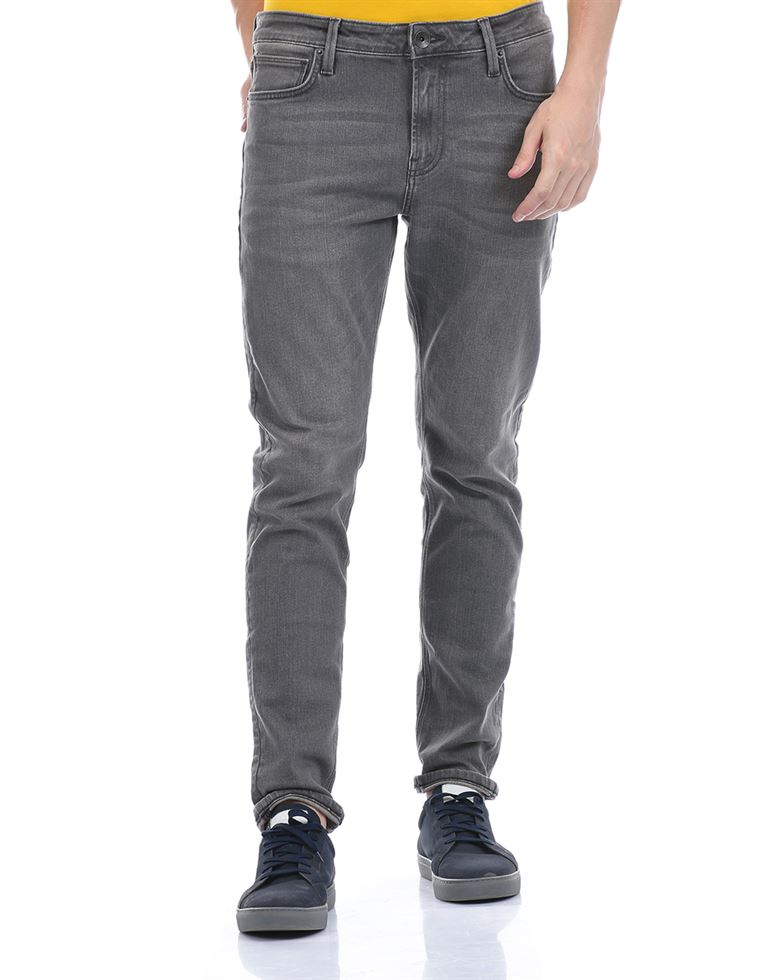 United Colors of Benetton Men Casual Wear Grey Jeans