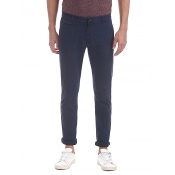 Aeropostale Men Casual Wear Solid Trouser