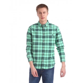 Aeropostale Men Casual Wear Checkered Shirt