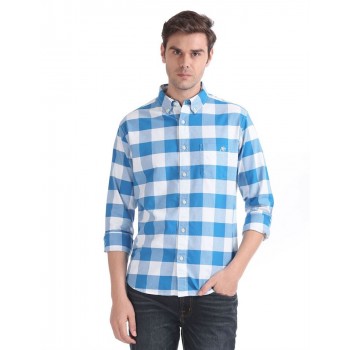 Aeropostale Men Casual Wear Checkered Shirt
