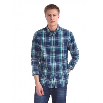 Aeropostale Men Casual Wear Checkered Shirt