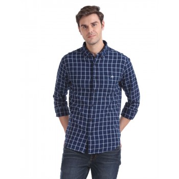 Aeropostale Men Casual Wear Checkered Shirt