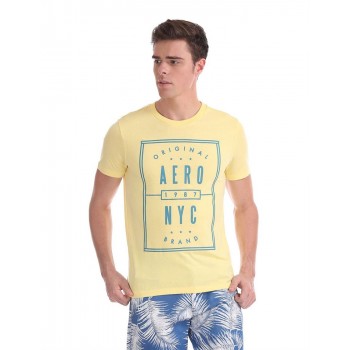 Aeropostale Men Casual Wear Graphic Print T-Shirt