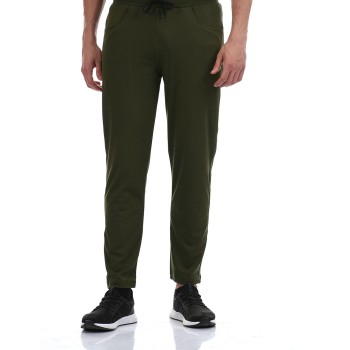 Apocalypse Men Casual Wear Olive Green Dri-Fit Track Pant