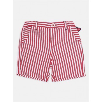 Chicco Boys Red Casual Wear Shorts