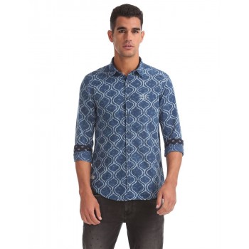 Ed Hardy Men Casual Wear Printed Shirt