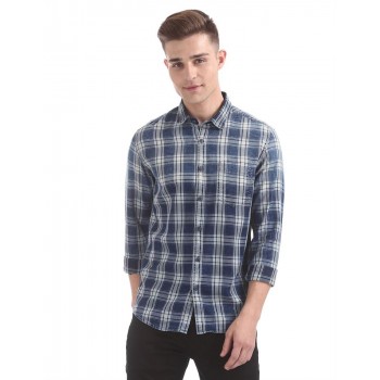 Ed Hardy Men Casual Wear Checkered Shirt