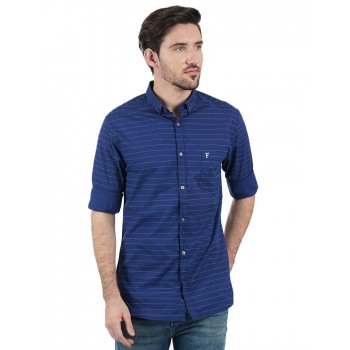 French Connection Men Casual Wear Striped Shirt
