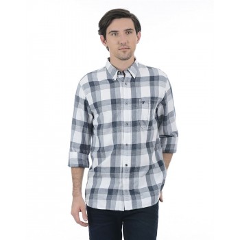 French Connection Men Casual Wear Checkered Shirt