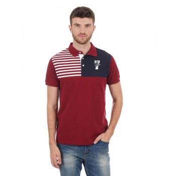 French Connection Men Casual Wear Striped T-Shirt