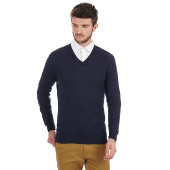 London Fog Men Solid Casual Wear Sweater