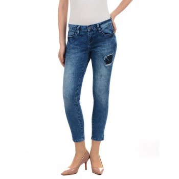 Pepe Jeans London Women Casual Wear Blue Jeans
