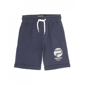 Pepe Kids Casual Wear Navy Shorts For Boys