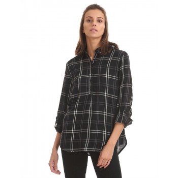 U.S. Polo Assn. Women Checkered Casual Wear Shirt
