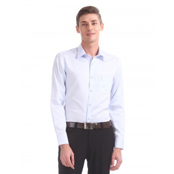 U.S. Polo Assn. Men Casual Wear Solid Shirt