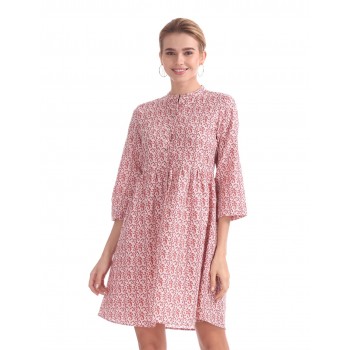 U.S. Polo Assn. Women Casual Wear Printed Dress