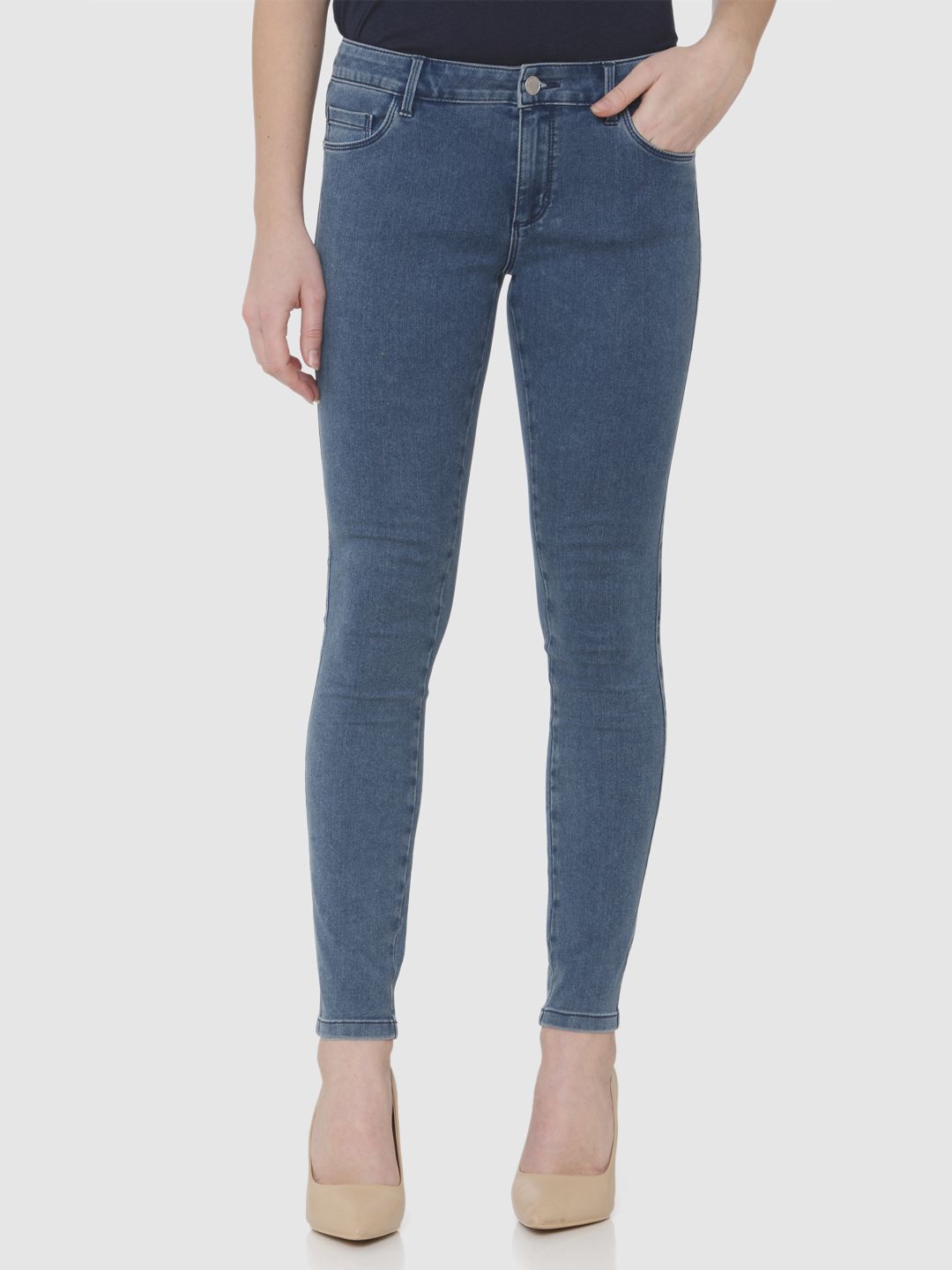 Vero Moda Women Solid Casual Wear Jeans