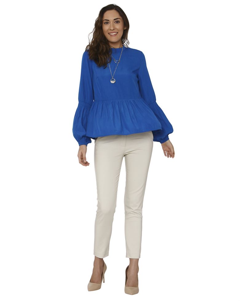 Vero Moda Women Casual Wear Peplum Top