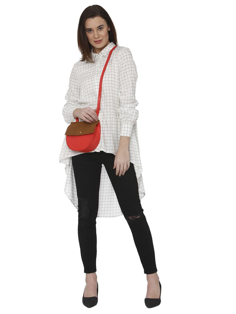 Vero Moda Women Casual Wear High-Low Shirt